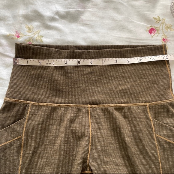 Prana Leggings Ribbed On Stretchy Workout Knit- Small - Picture 7 of 10